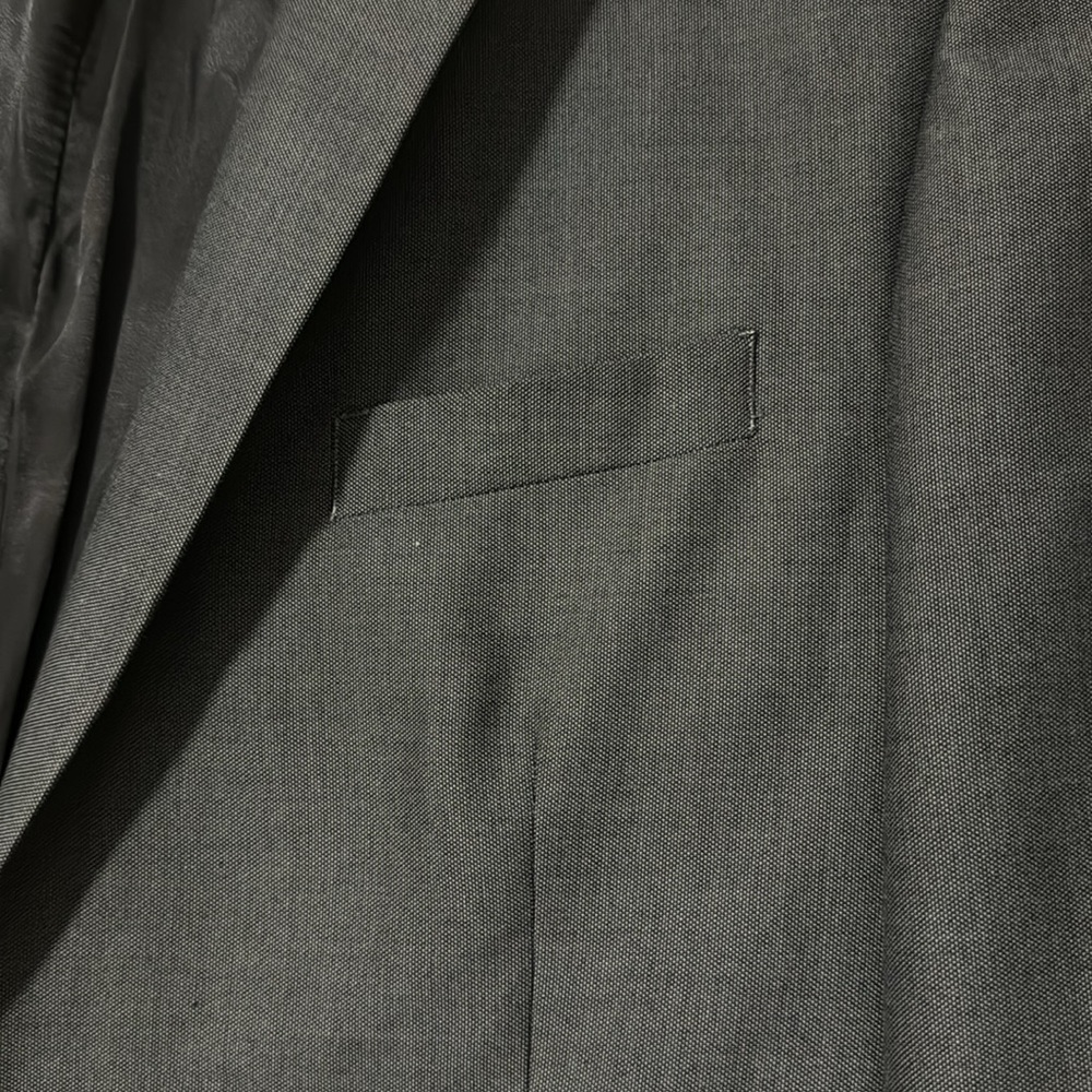Men gray blazer - Picture 6 of 14